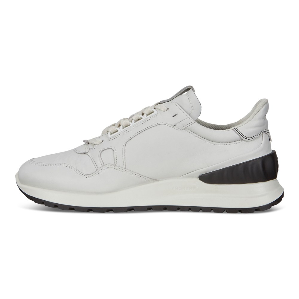 ECCO Mens Sneakers White - Astirs - KXP-389561